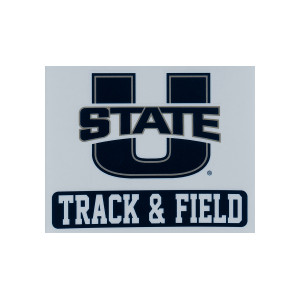 U-State, Track and Field, Decal